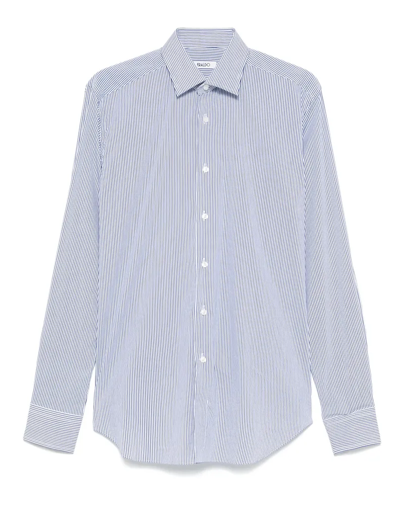 ERALDO Striped Shirt Blue