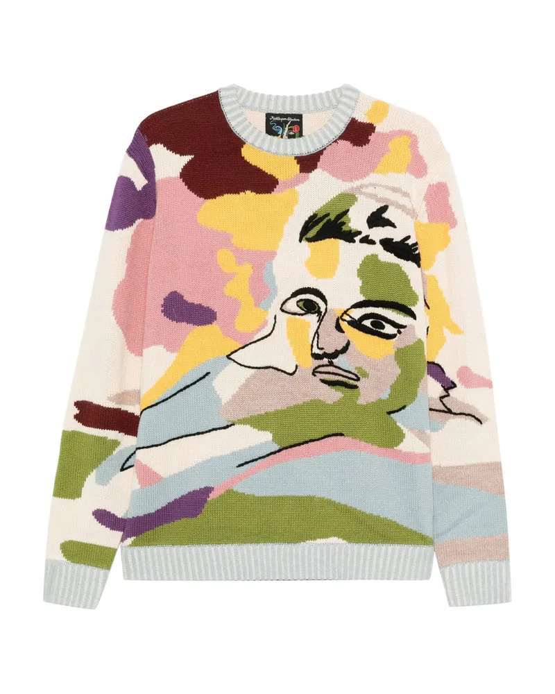 KidSuper Intarsia-knit Sweater Pink