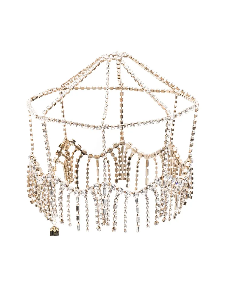Rosantica Camilla Crystal-embellished Hair Accessory Gold