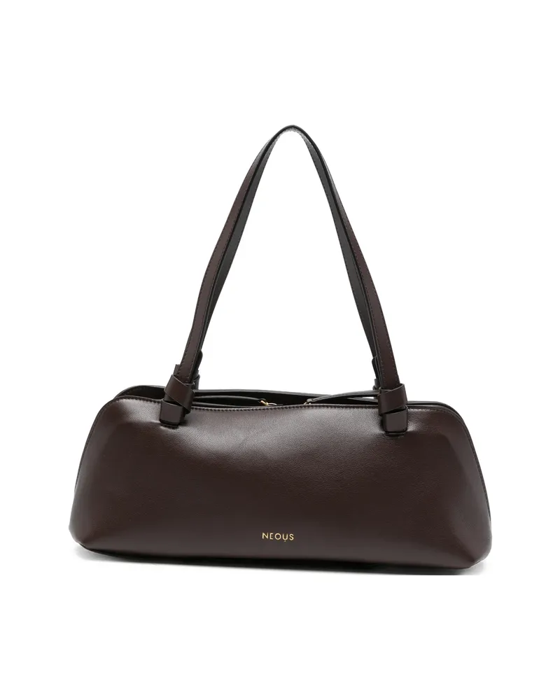 NEOUS Aries East West Shoulder Bag Brown