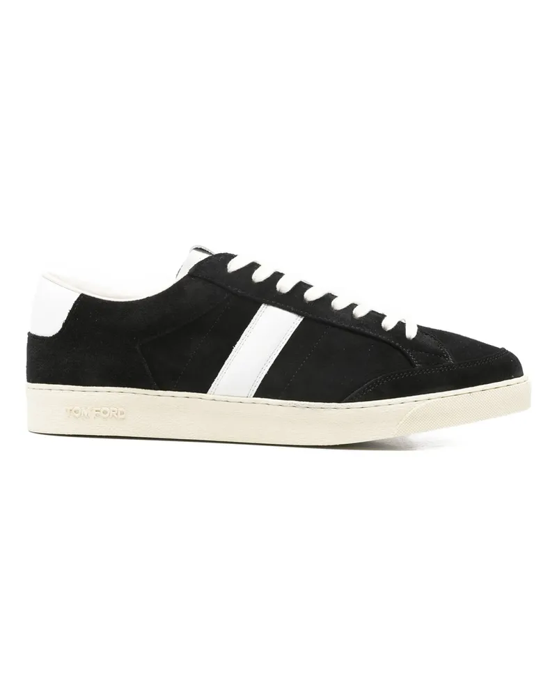 Tom Ford Stripe-detail Sneakers Black