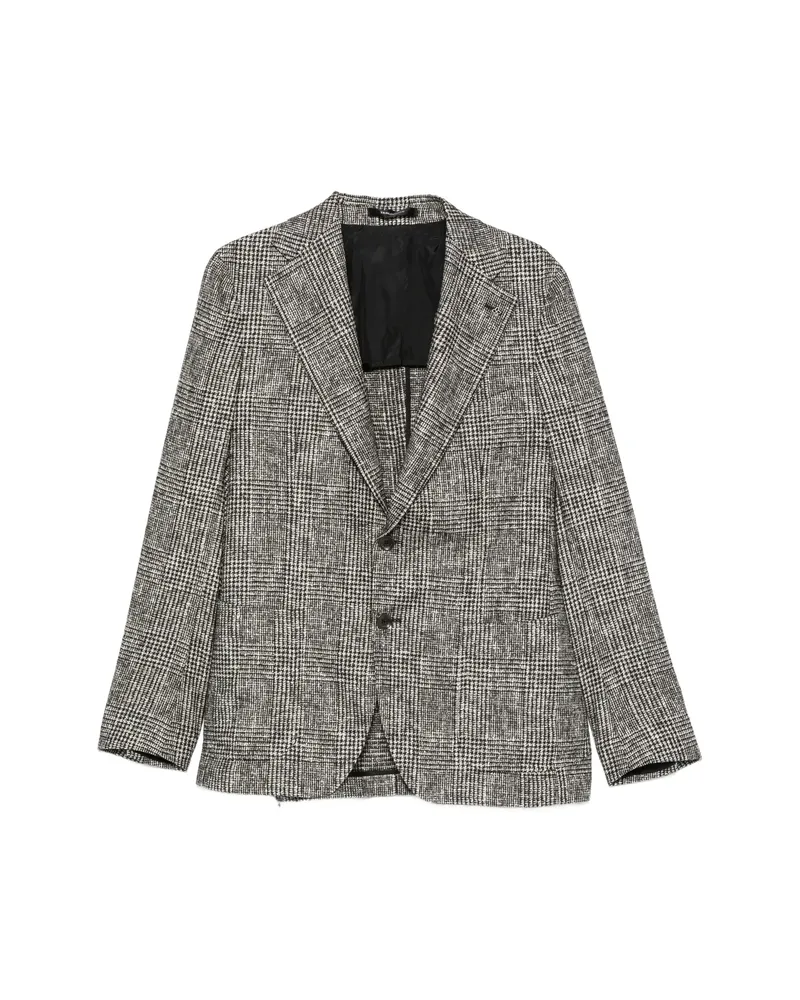 Tagliatore Pin-lapel Blazer Grey