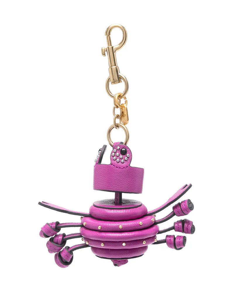 Anya Hindmarch Crab Charm Purple