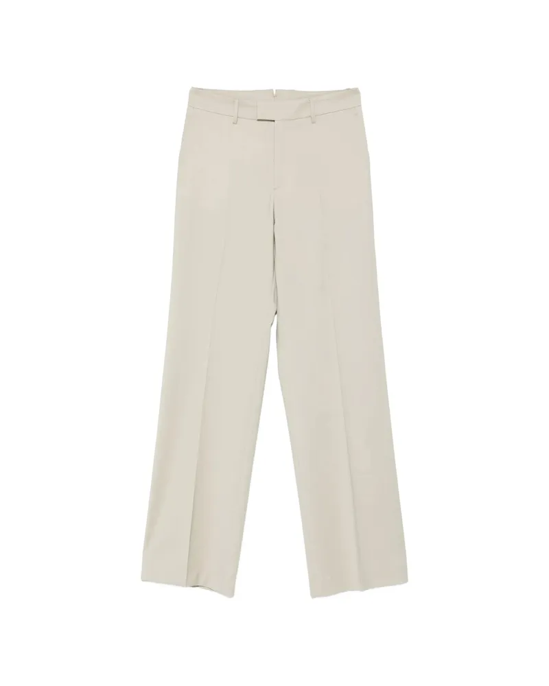 Berwich Pressed-crease Trousers Neutrals