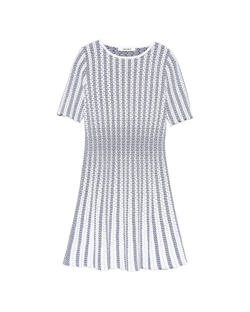 Antonino Valenti Mimosa Short-sleeve Mini Dress White