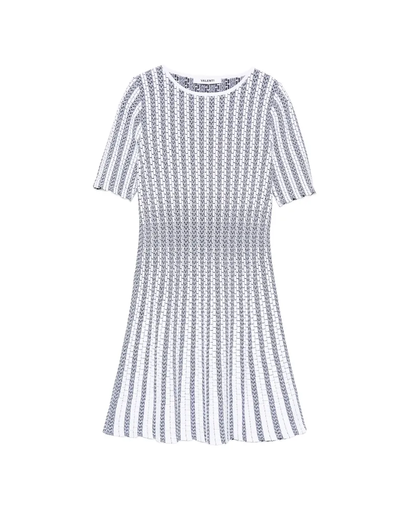 Antonino Valenti Mimosa Short-sleeve Mini Dress White