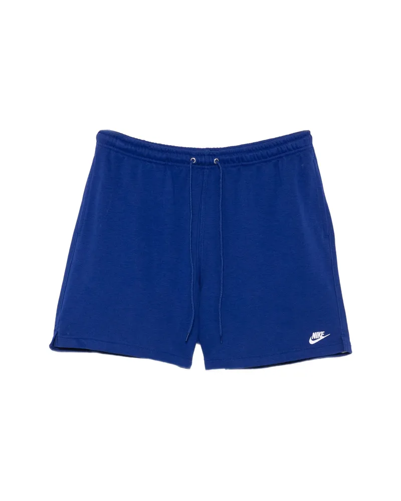 Nike French Terry Flow Shorts Blue