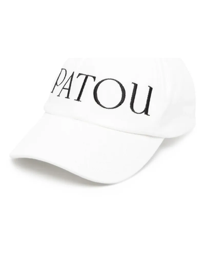 Patou Logo-embroidered Baseball Cap White