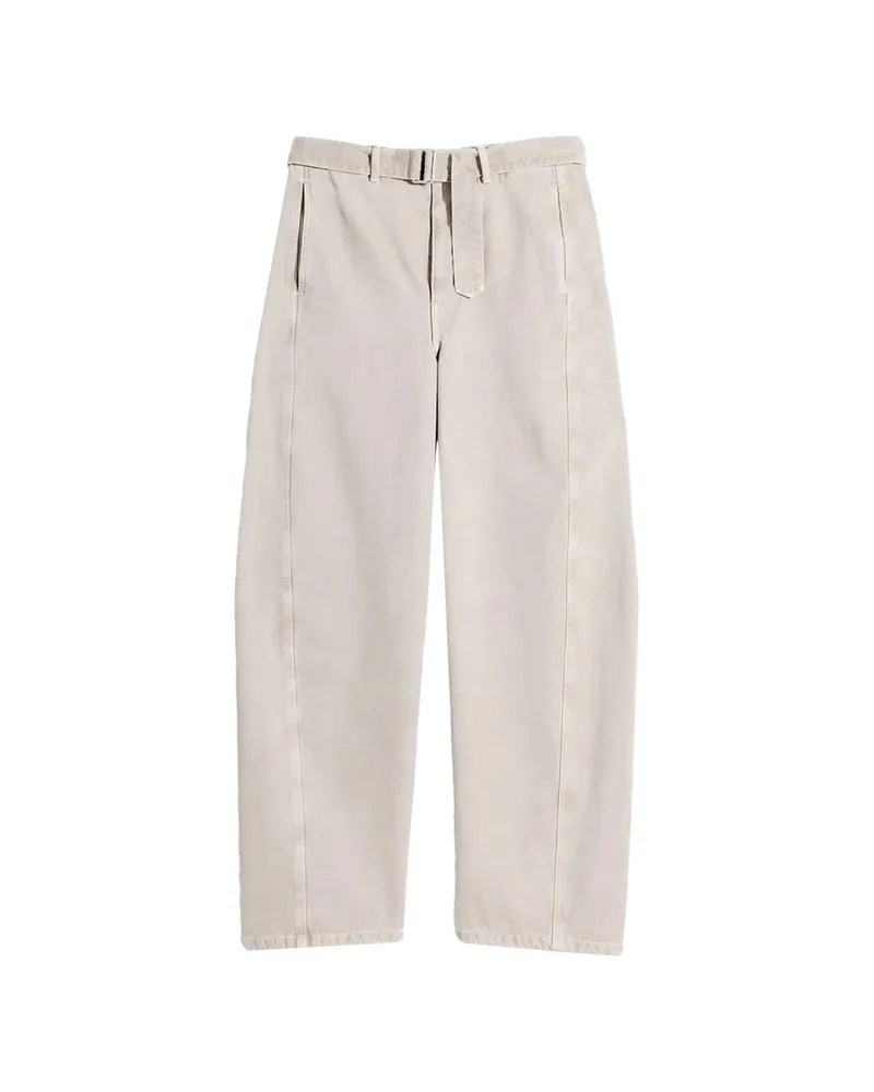 Christophe Lemaire Belt Seam Trousers Neutrals