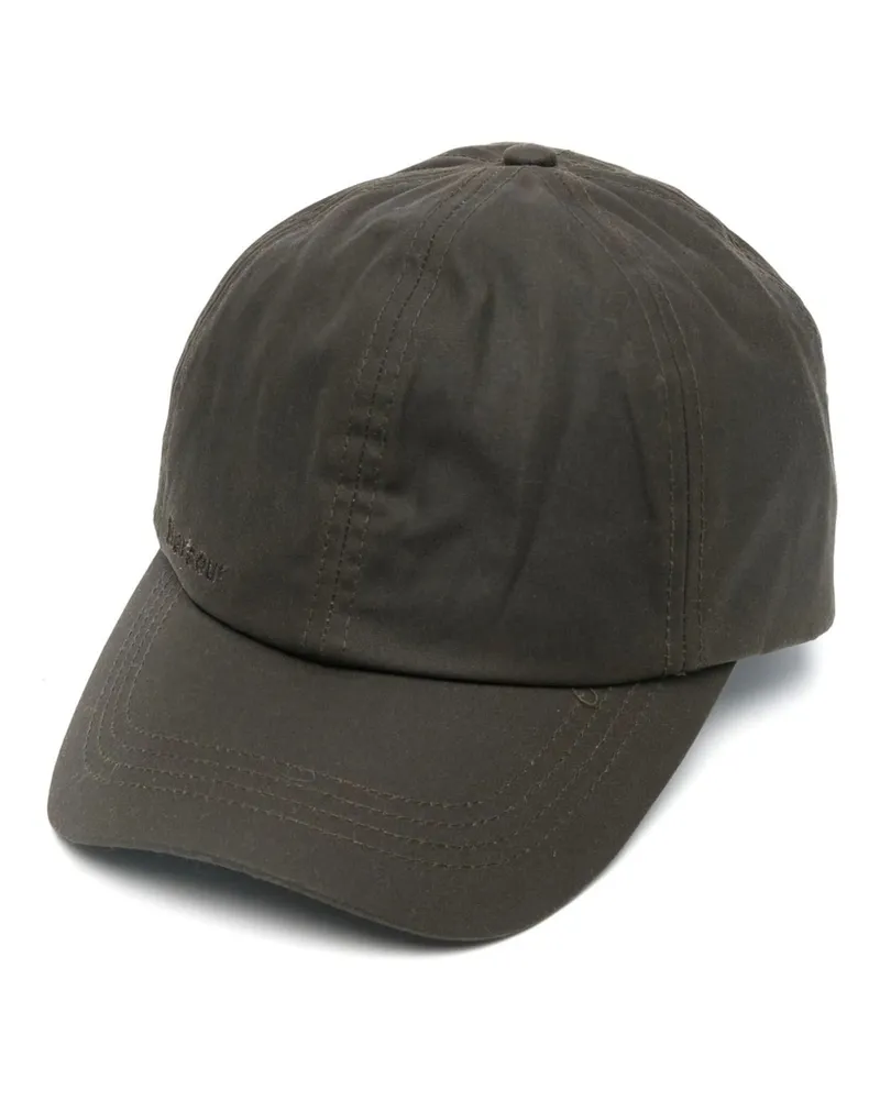 Barbour Embroidered-logo Baseball Cap Brown