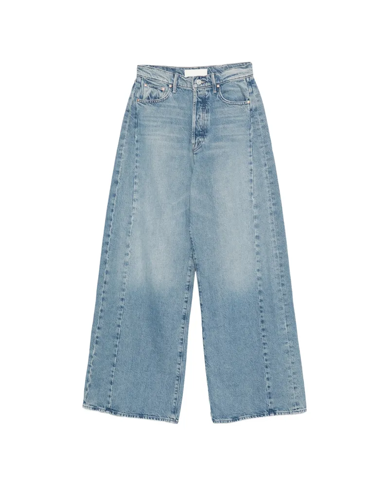 Mother Five-pocket Belt-loop Jeans Blue