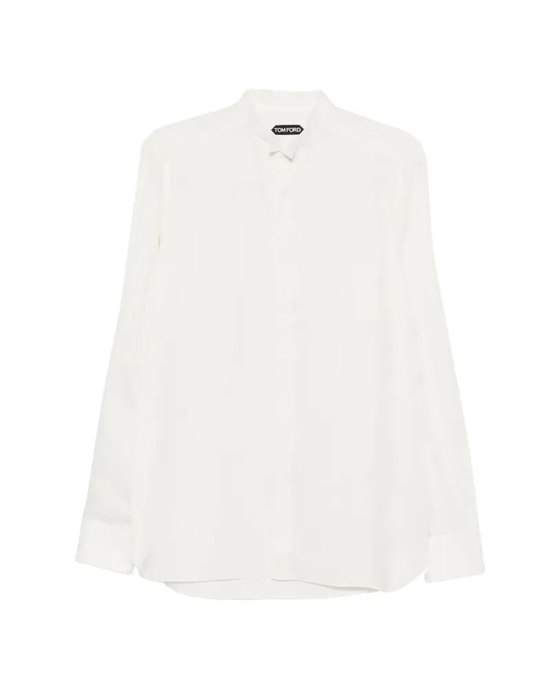 Tom Ford Dotted Shirt White