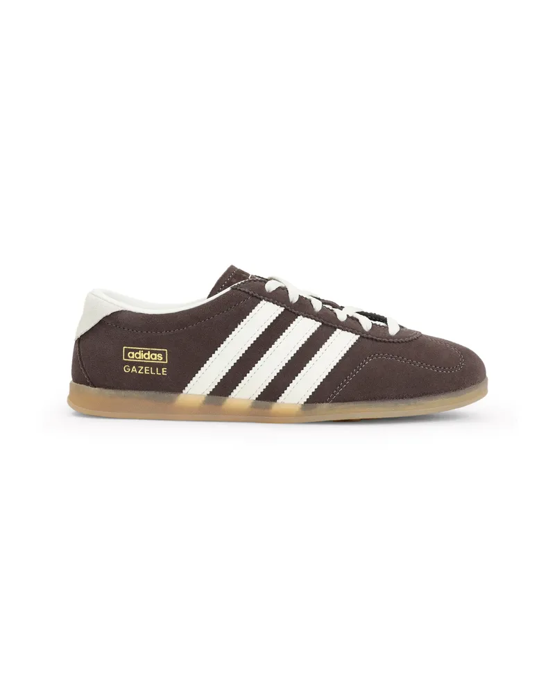adidas Stripe Suede Trainers Brown