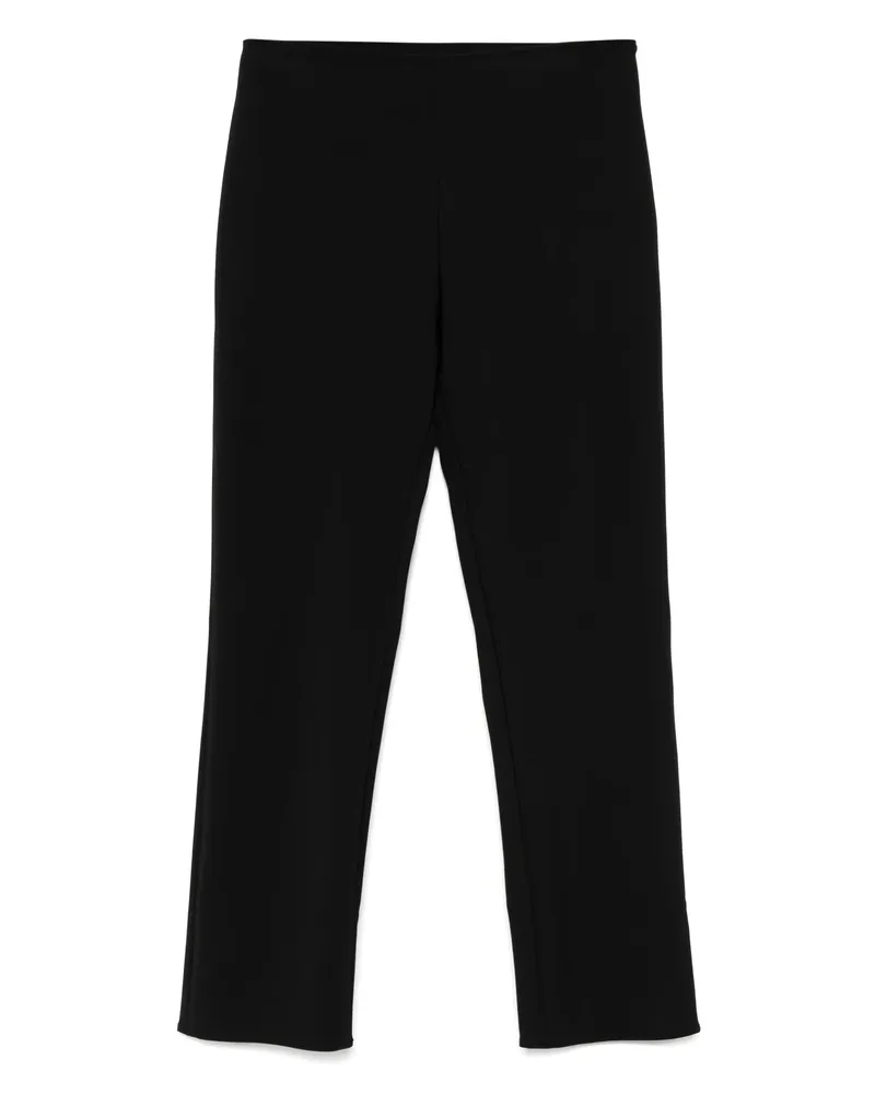 Róhe Cigarette Scuba Trousers Black