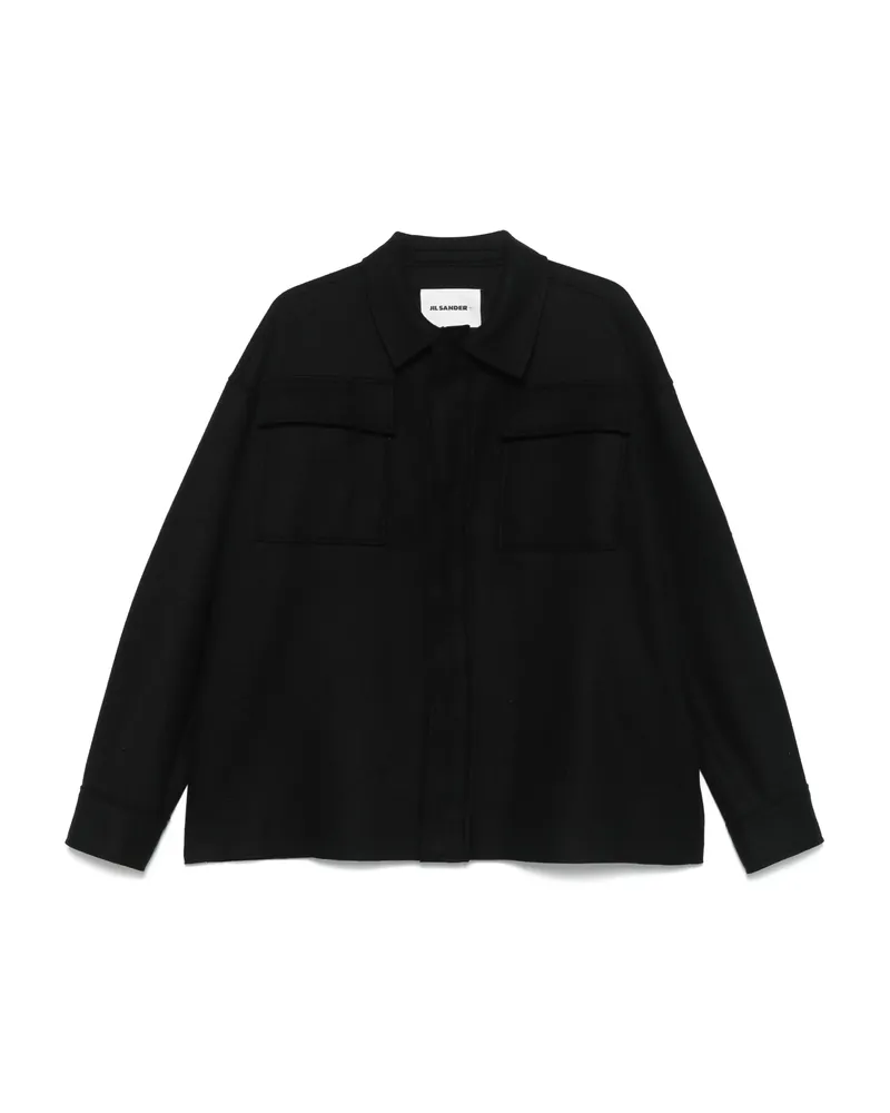 Jil Sander Pocket-detail Shirt Black