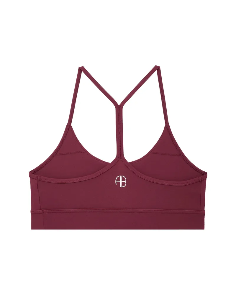 Anine Bing EVE BRA - BURGUNDY Red