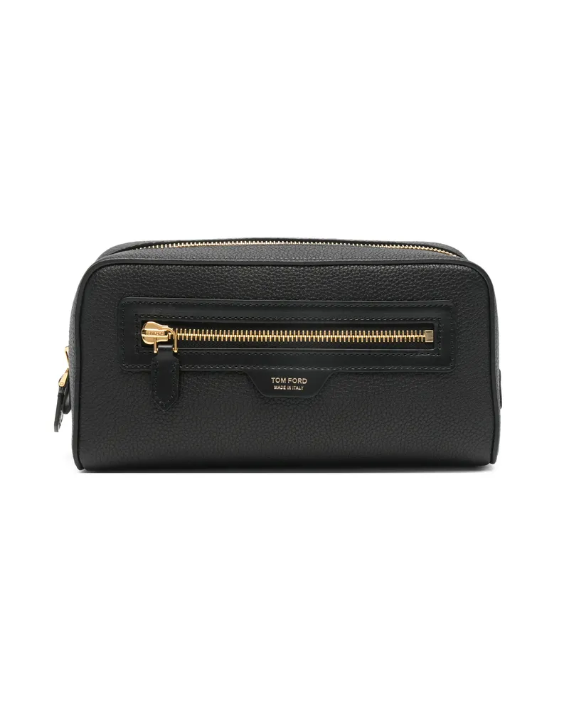Tom Ford Zipped Clutch Bag Black