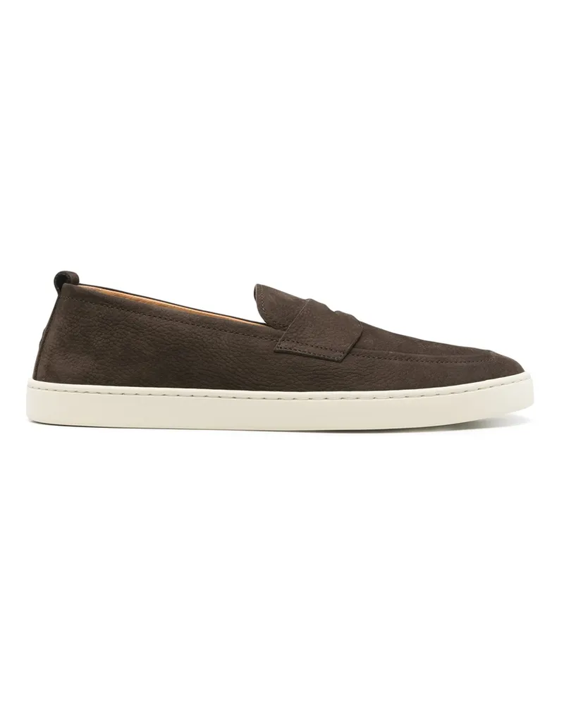 Henderson Suede Loafers Brown