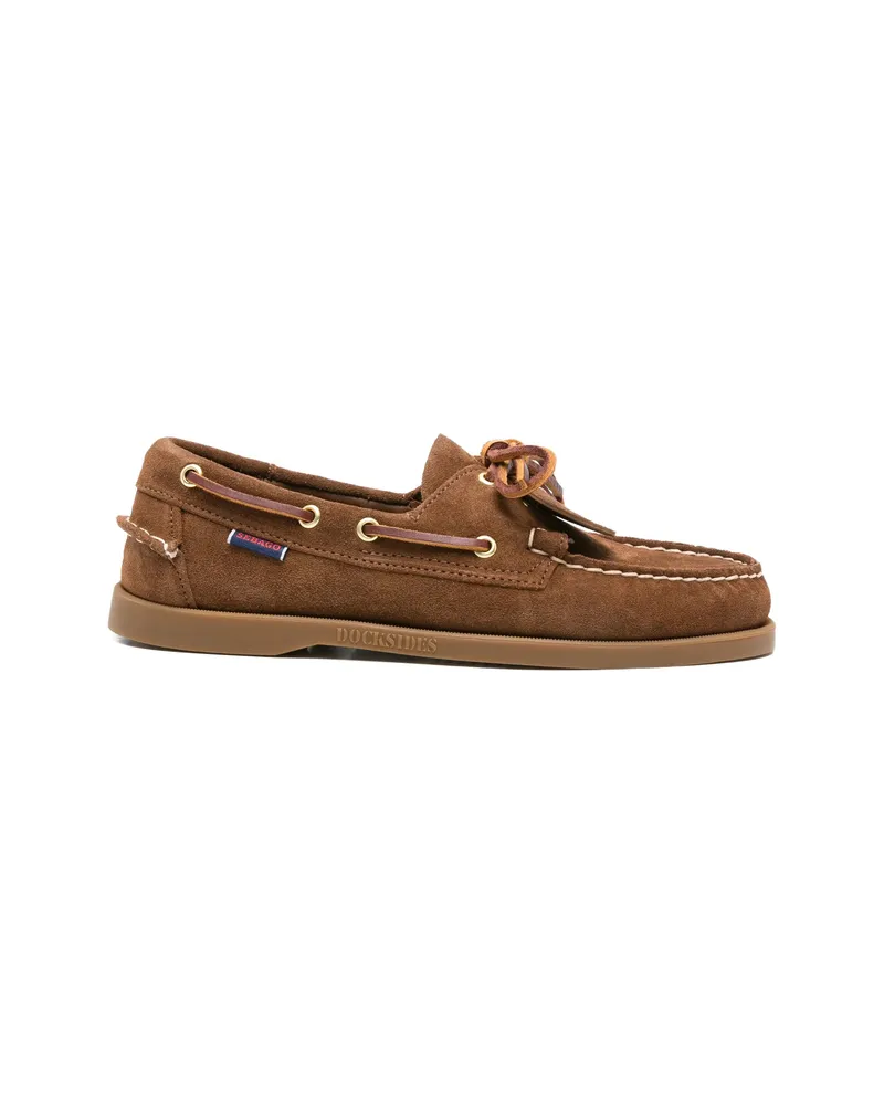 Sebago Docksides Boat Shoes Brown