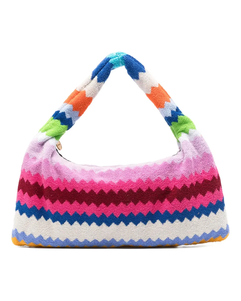 Missoni Zigzag Handle Tote Bag Pink