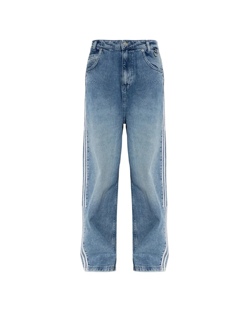 adidas Adilenium Season 6 Baggy Denim Pants Blue