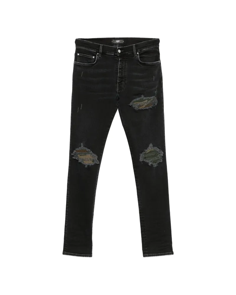 Amiri Distressed Pocket Jeans Black