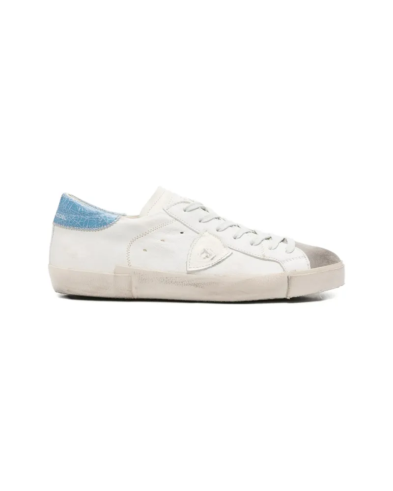Philippe Model Mixage Logo Detail Sneakers White