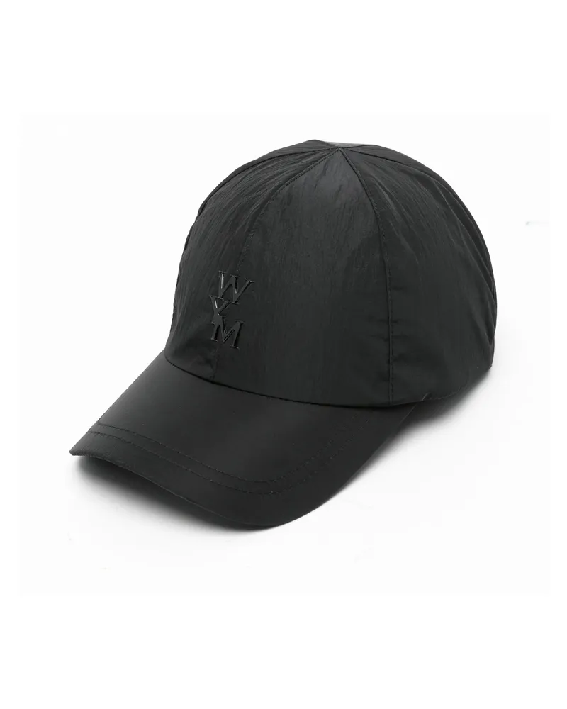 Wooyoungmi Logo-detail Baseball Cap Black