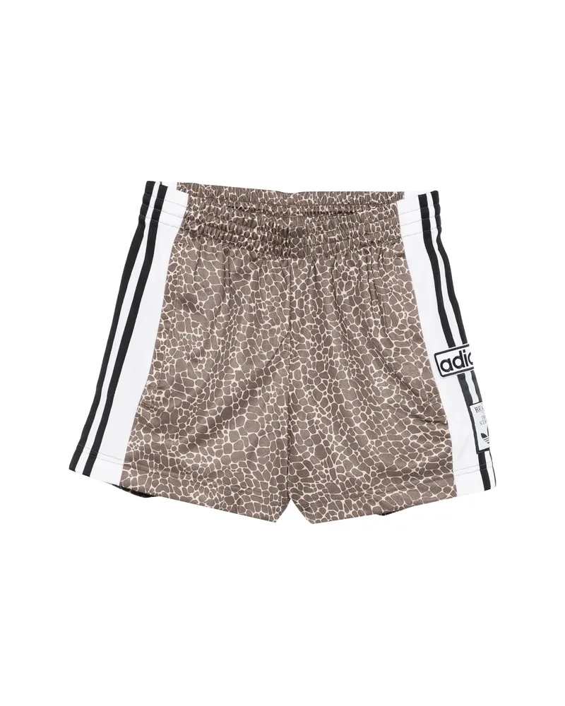 adidas Animal-print Shorts Neutrals