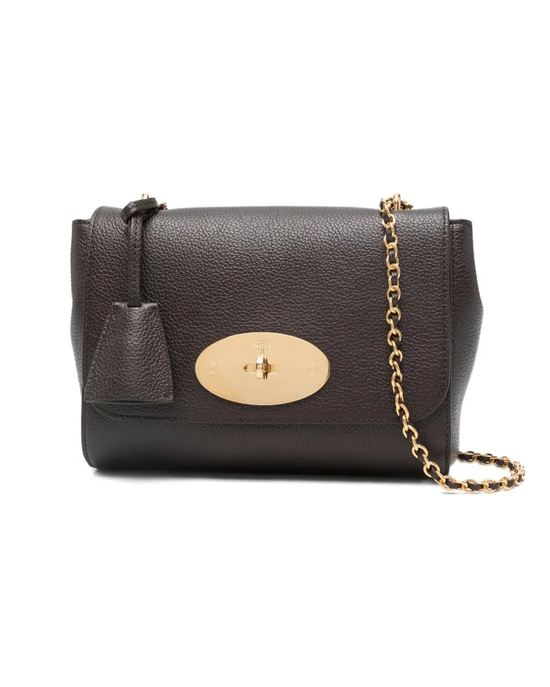 Mulberry Small Lily Leather Shoulder Bag Brown