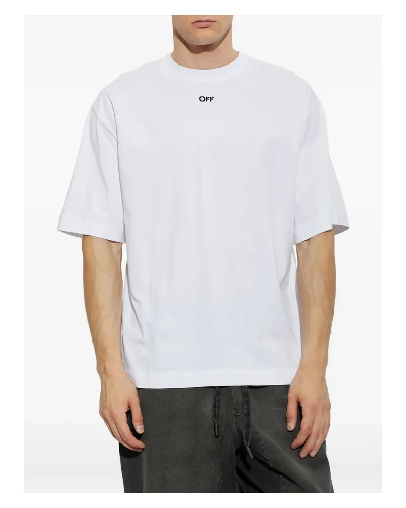 OFF-WHITE Off-white Narciso Short-sleeve T-Shirt White