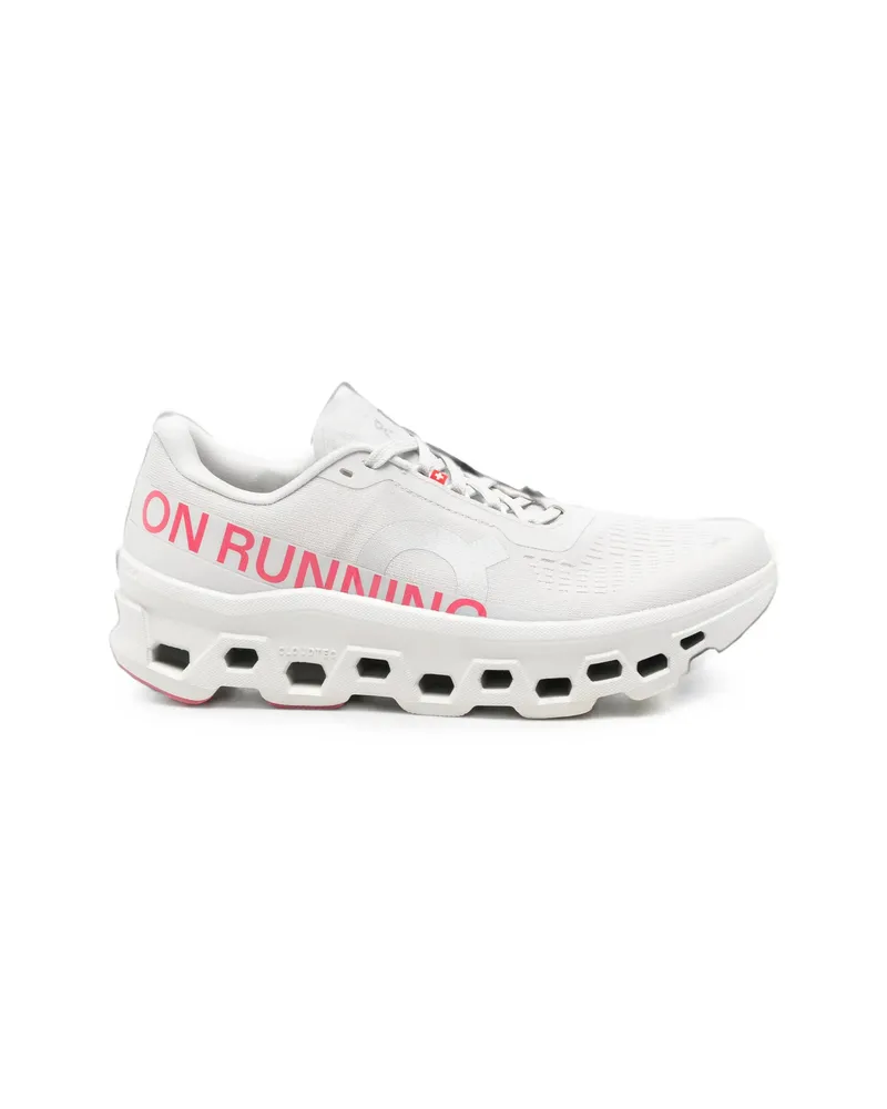 ON Cloudmonster Logo-print Sneakers Grey