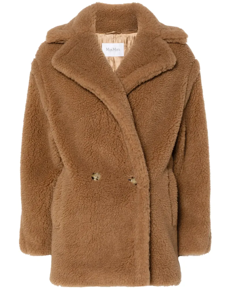 Max Mara Dramma Coat Brown