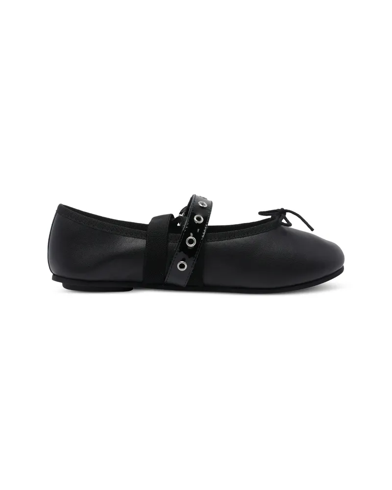 Repetto Buckled Ballet Flats Black