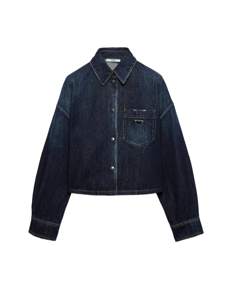Prada Denim Shirt Blue