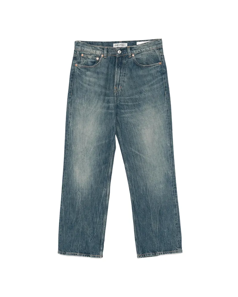 Our Legacy Third Cut Loose-fit Jeans Blue