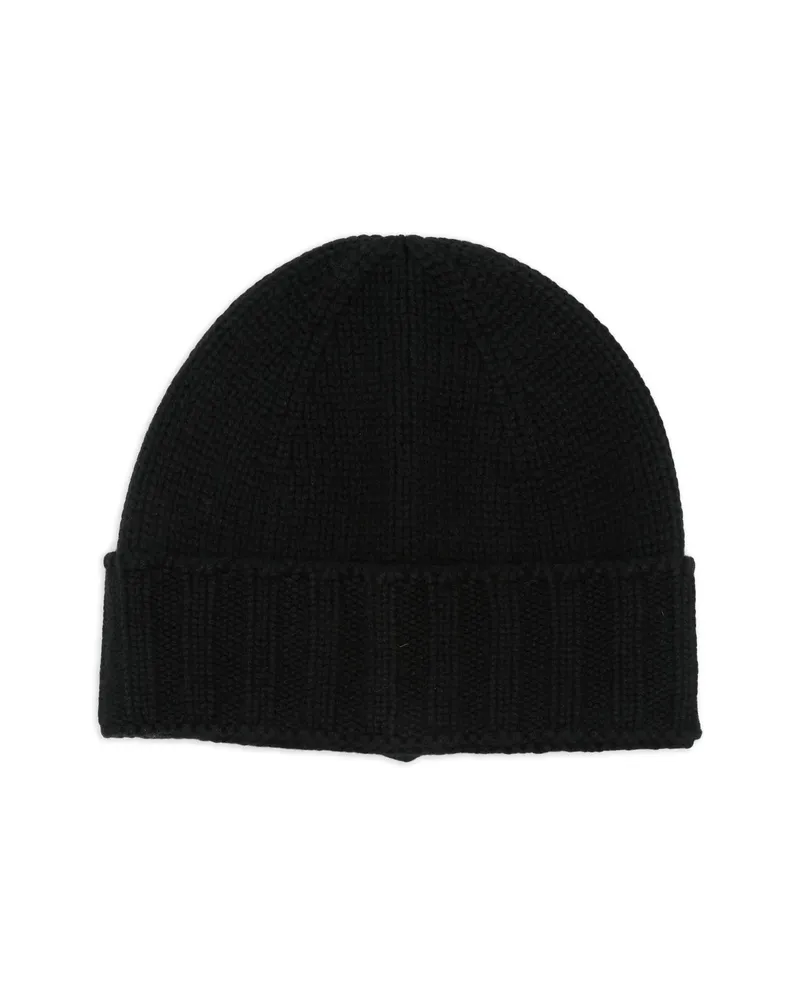 La Fileria Cashmere Beanie Black