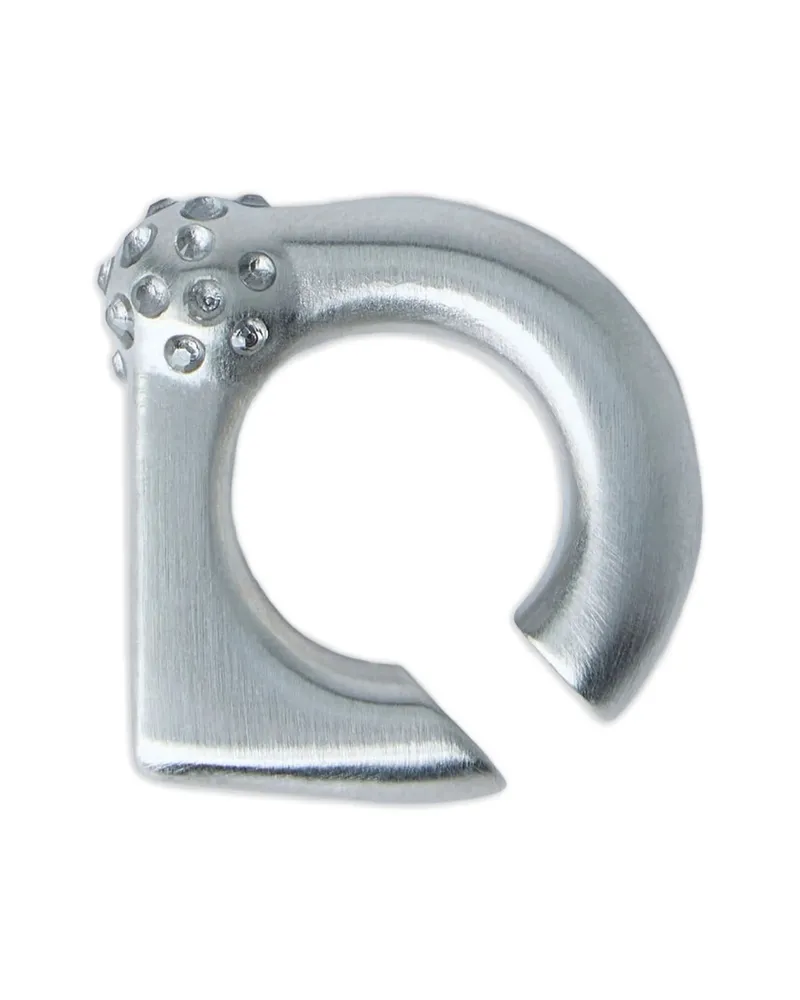 Rick Owens Orb Ear Cuff Silver