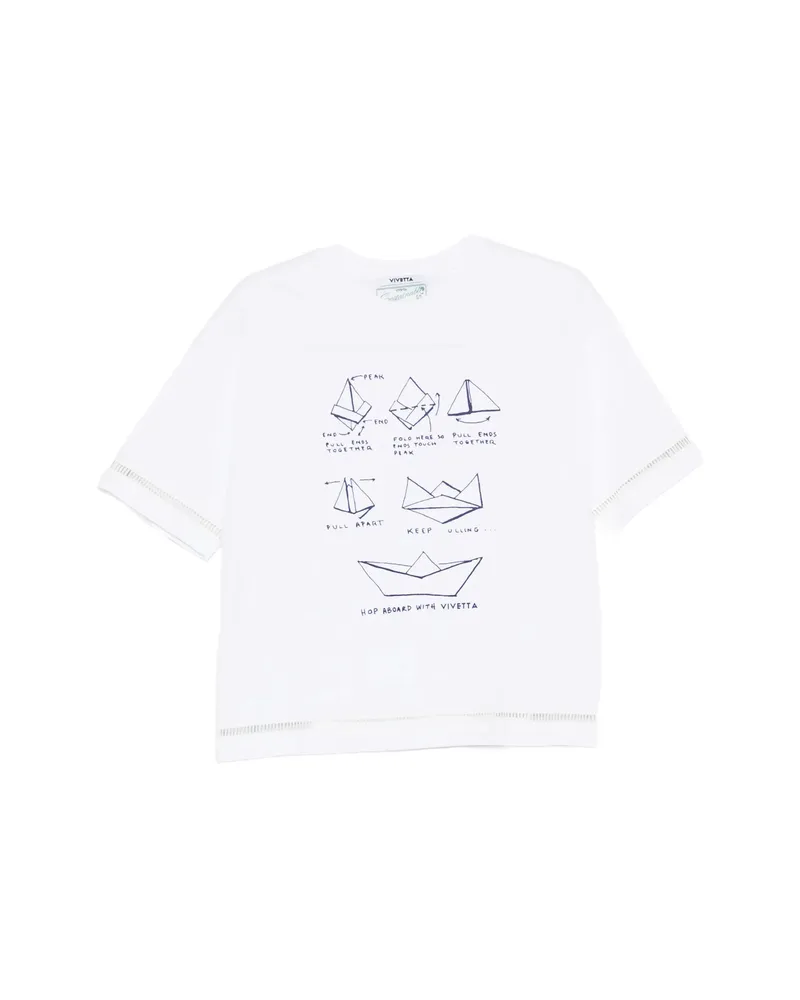 Vivetta Graphic-print T-shirt White