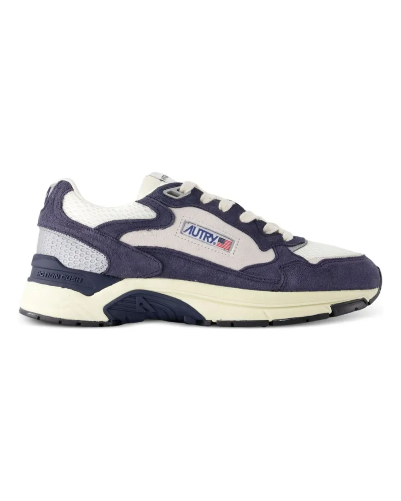 AUTRY Hyperway Low-top Round-toe Sneakers Blue