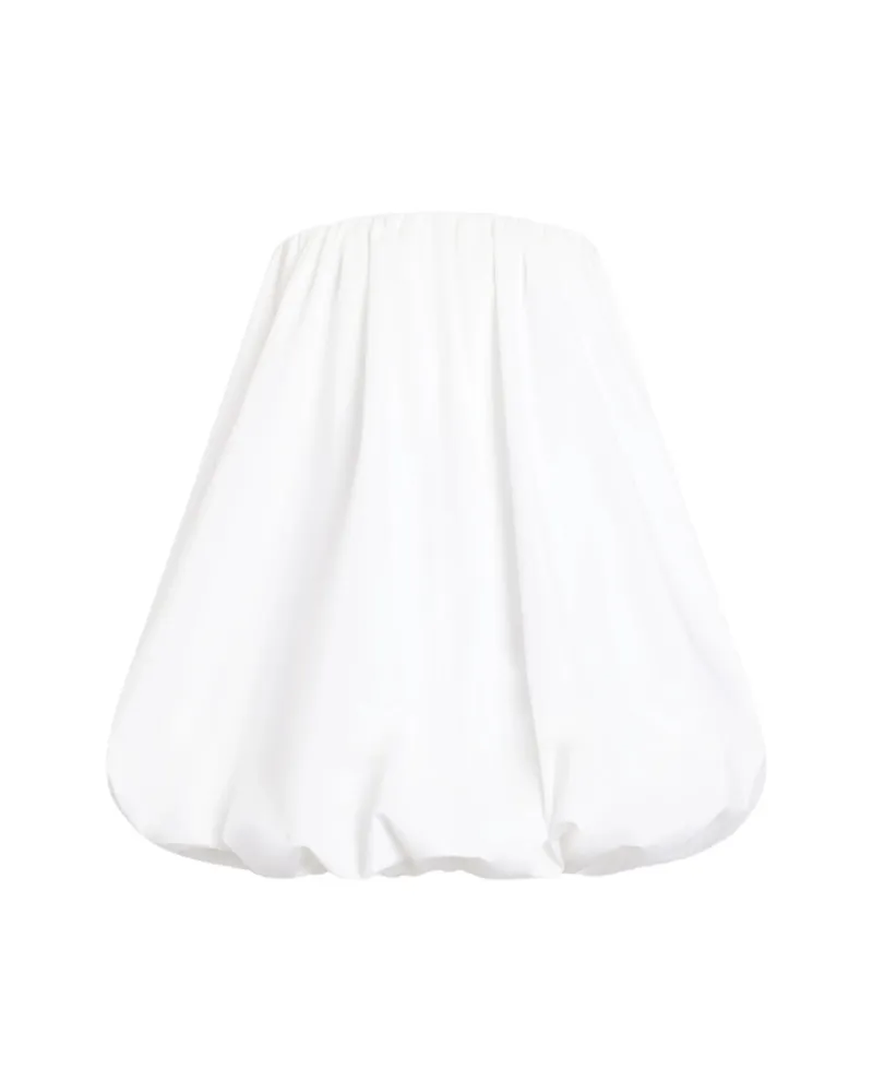 Patou Bustier Mini Dress White