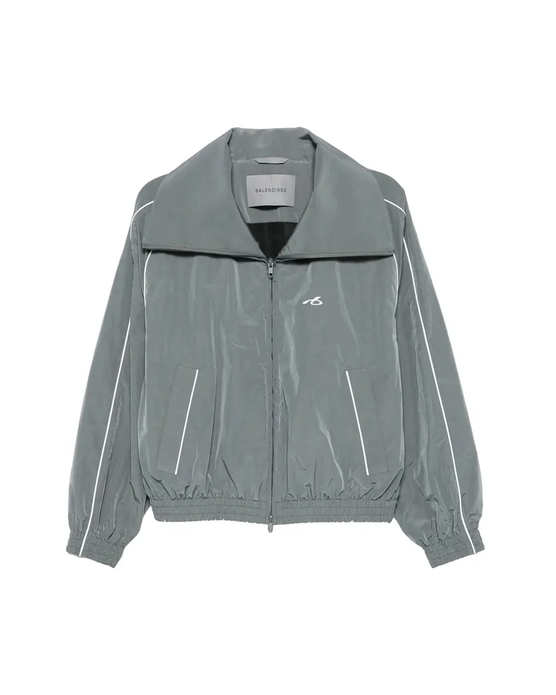 Balenciaga Piped Jacket Grey