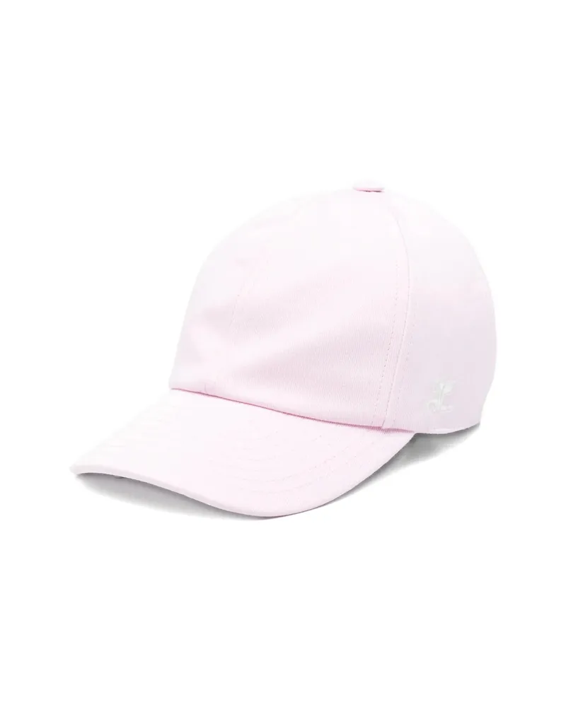 Courrèges Signature Cotton Cap Pink