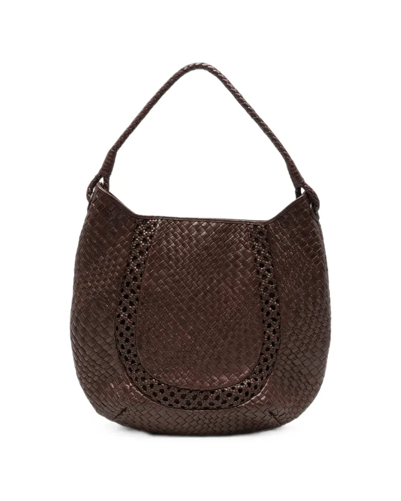IBELIV Lamia Woven Tote Bag Brown