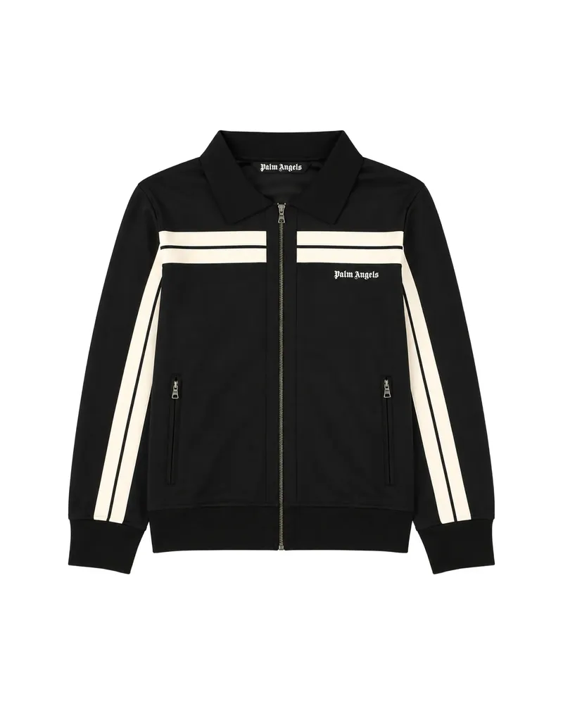 Palm Angels LOGO HERITAGE TRACK JACKET Black
