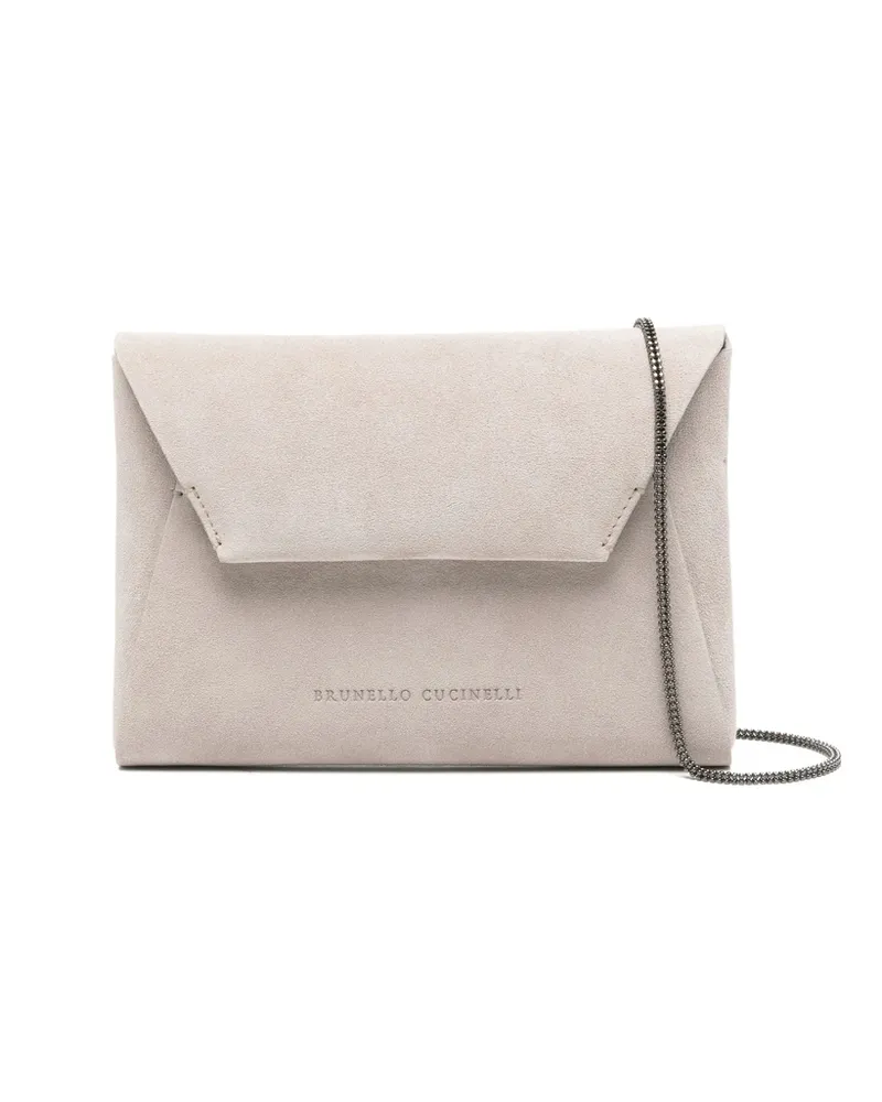 Brunello Cucinelli Chain-strap Mini Bag Grey