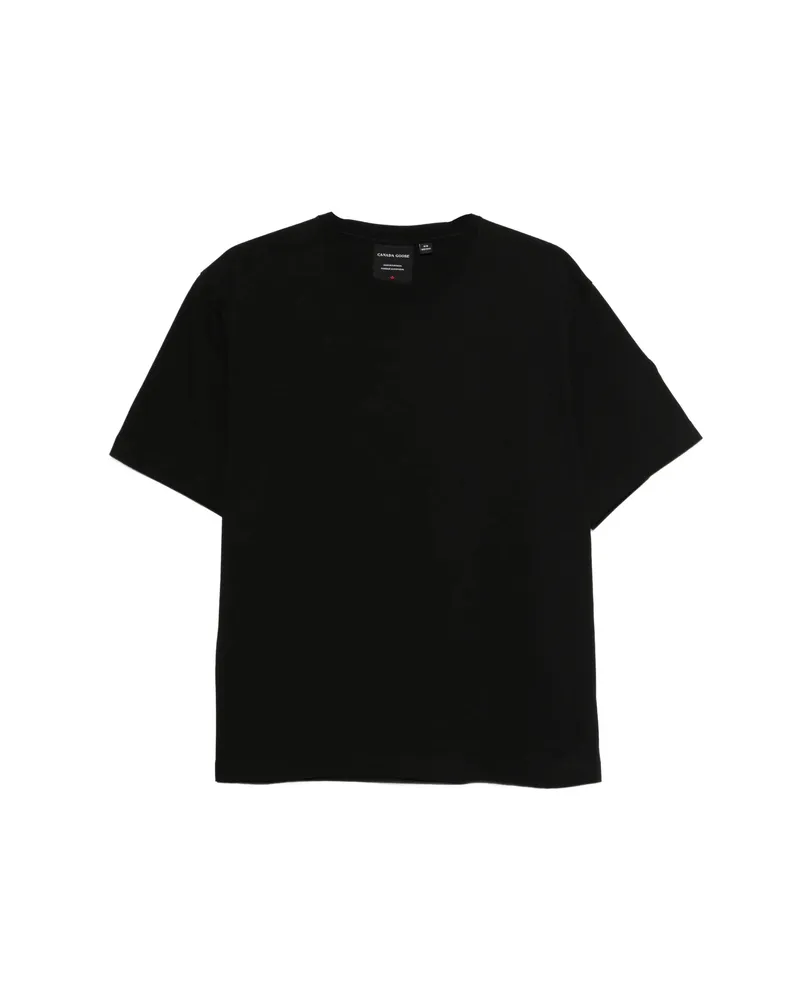 Canada Goose Cotton T-shirt Black