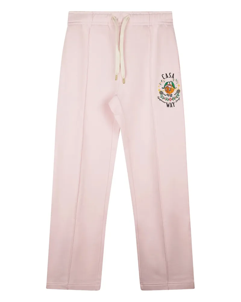 Casablanca Paris Drawstring Track Pants Pink