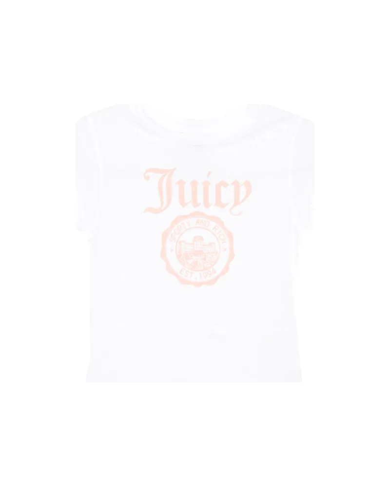 SPORTY & RICH Logo-print T-shirt White