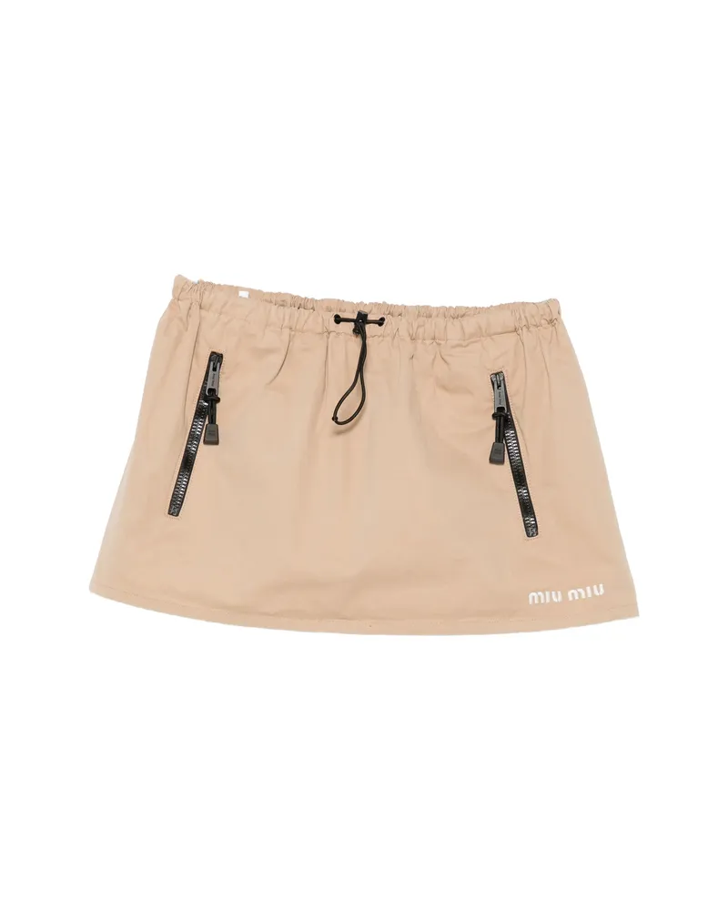 Miu Miu Skirts Neutrals